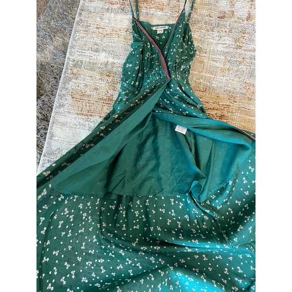 Billabong Soft Seas Sleeveless Printed Maxi Dress Size Med green - Picture 7 of 12